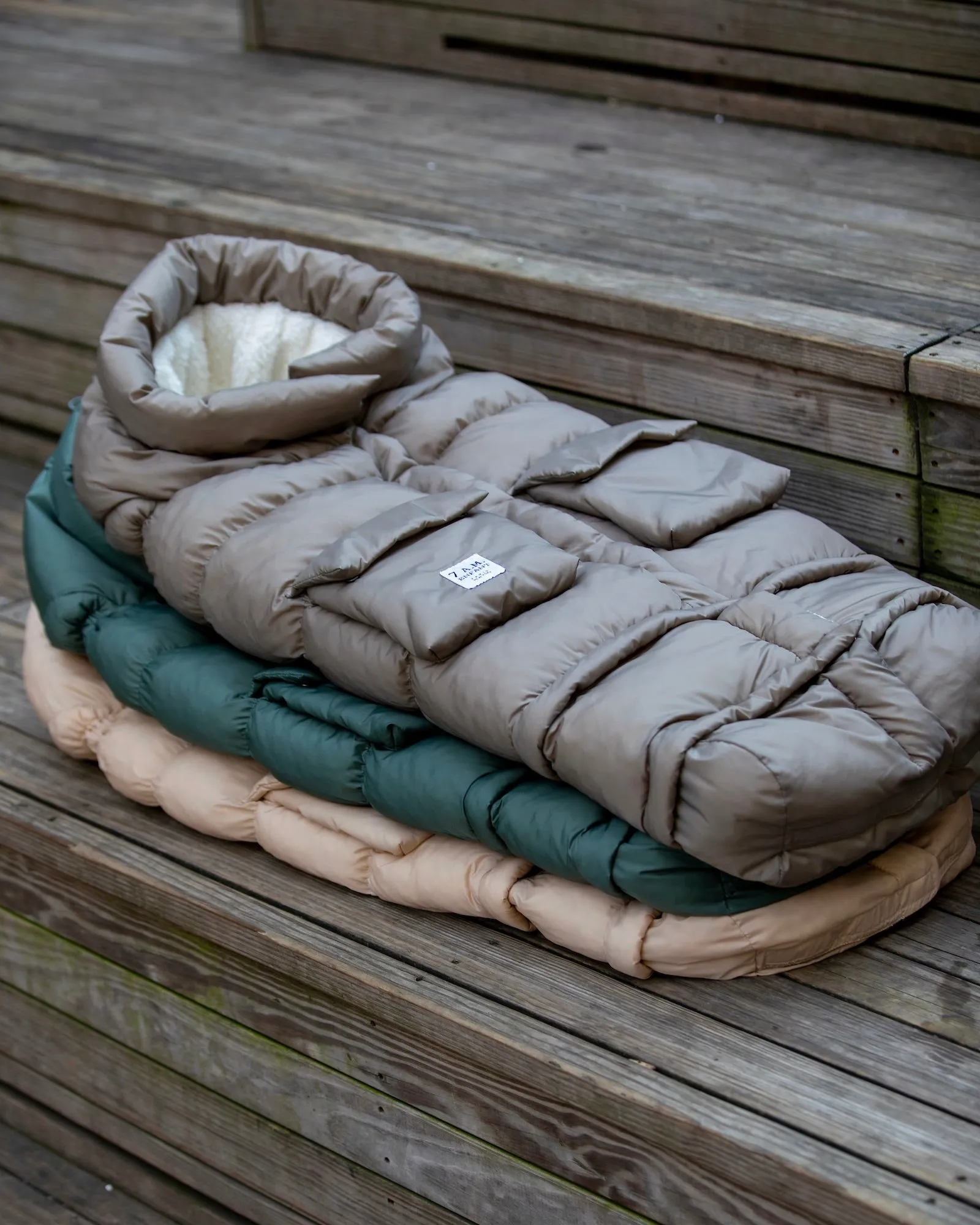 7 A.M. Enfant Blanket 212 Evolution - Pine Oslo