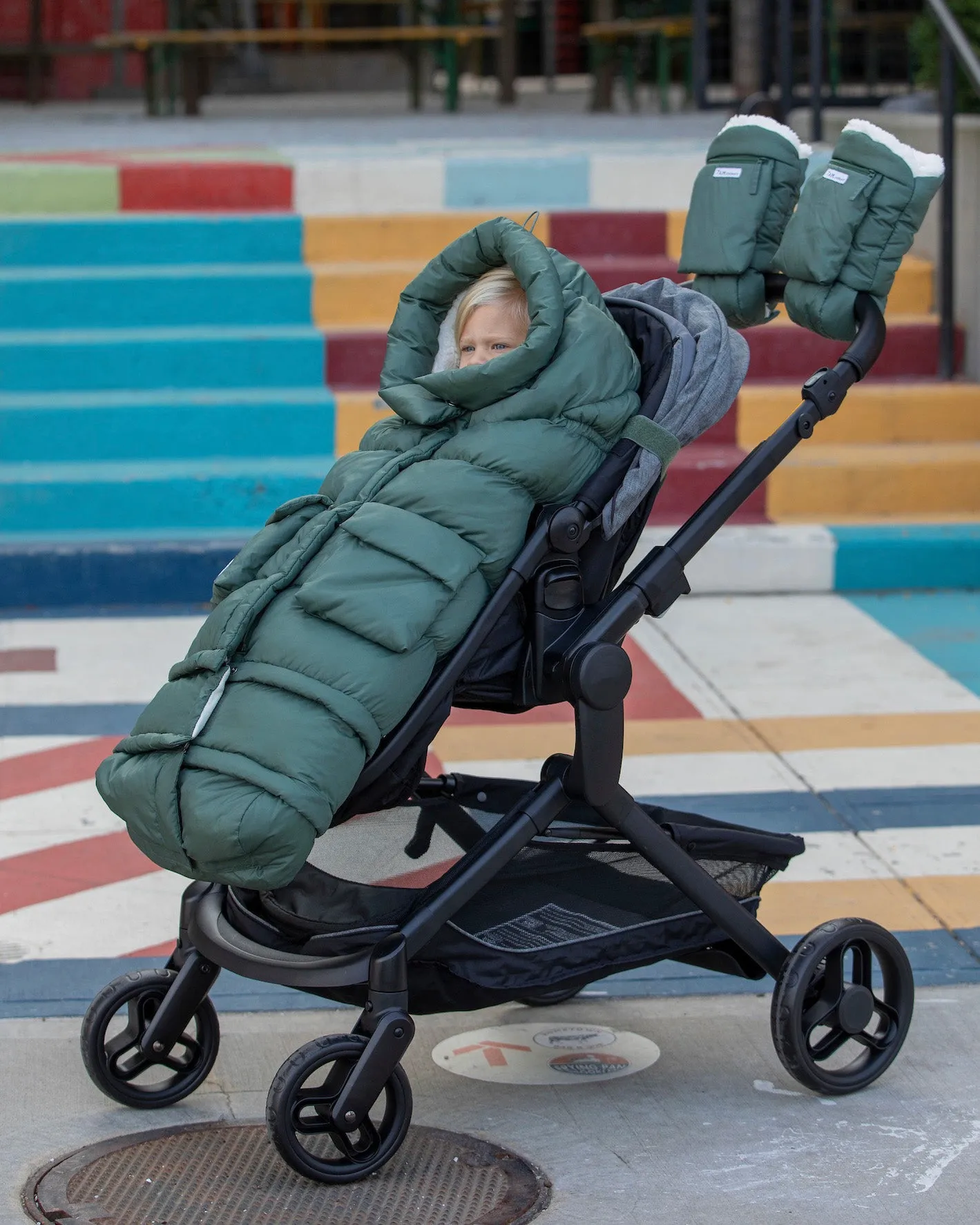 7 A.M. Enfant Blanket 212 Evolution - Pine Oslo