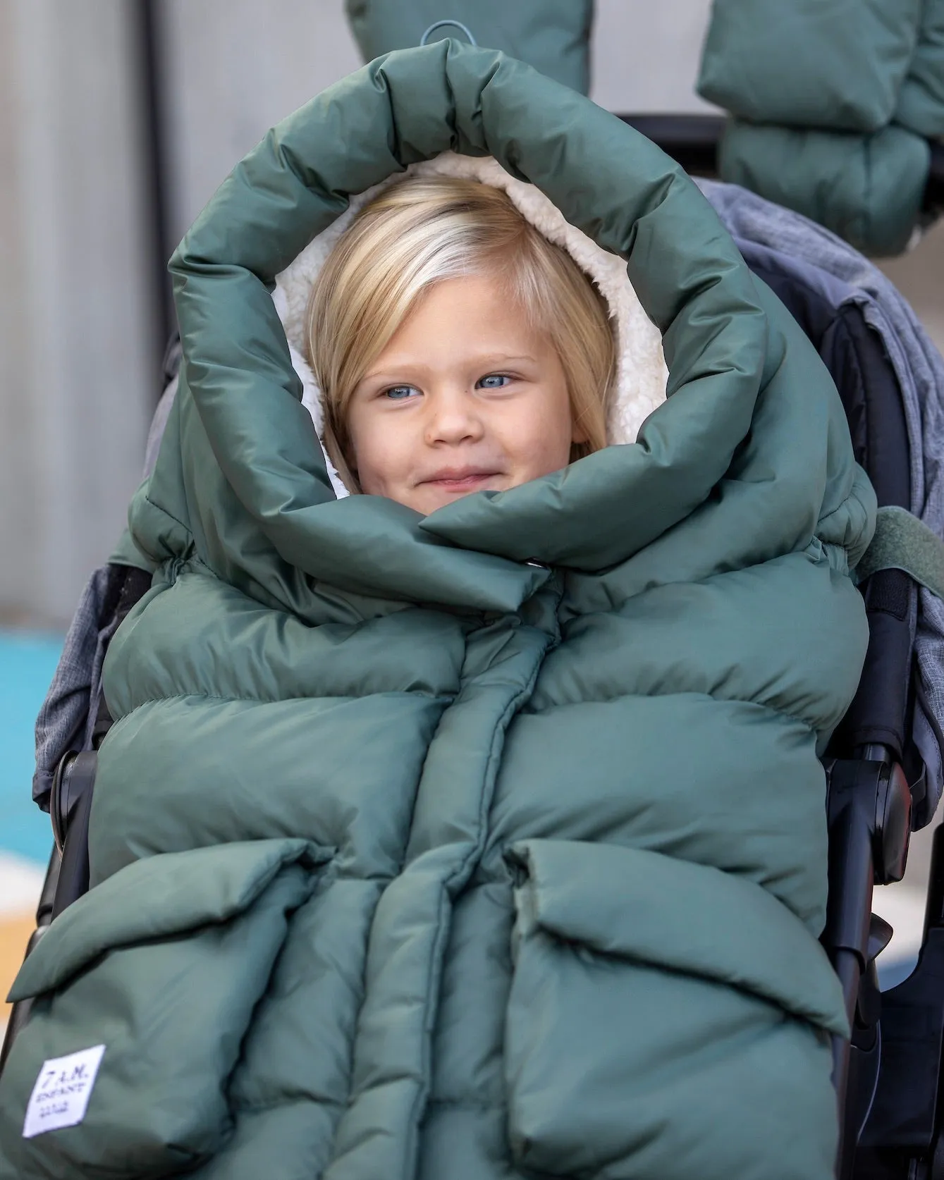 7 A.M. Enfant Blanket 212 Evolution - Pine Oslo