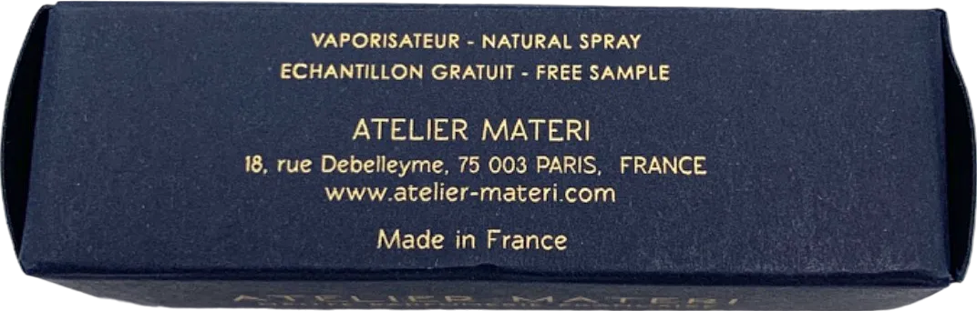 Atelier Materi Vaporizateur - Natural Spray Free Sample Unisex 2ml