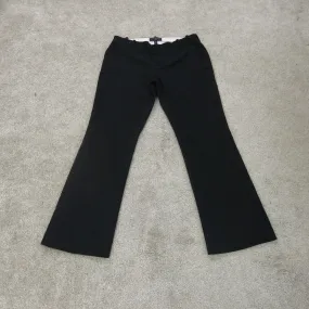 Banana Republic Pant Womens 8S Black Dress Martin Fit Stretch Straight Leg