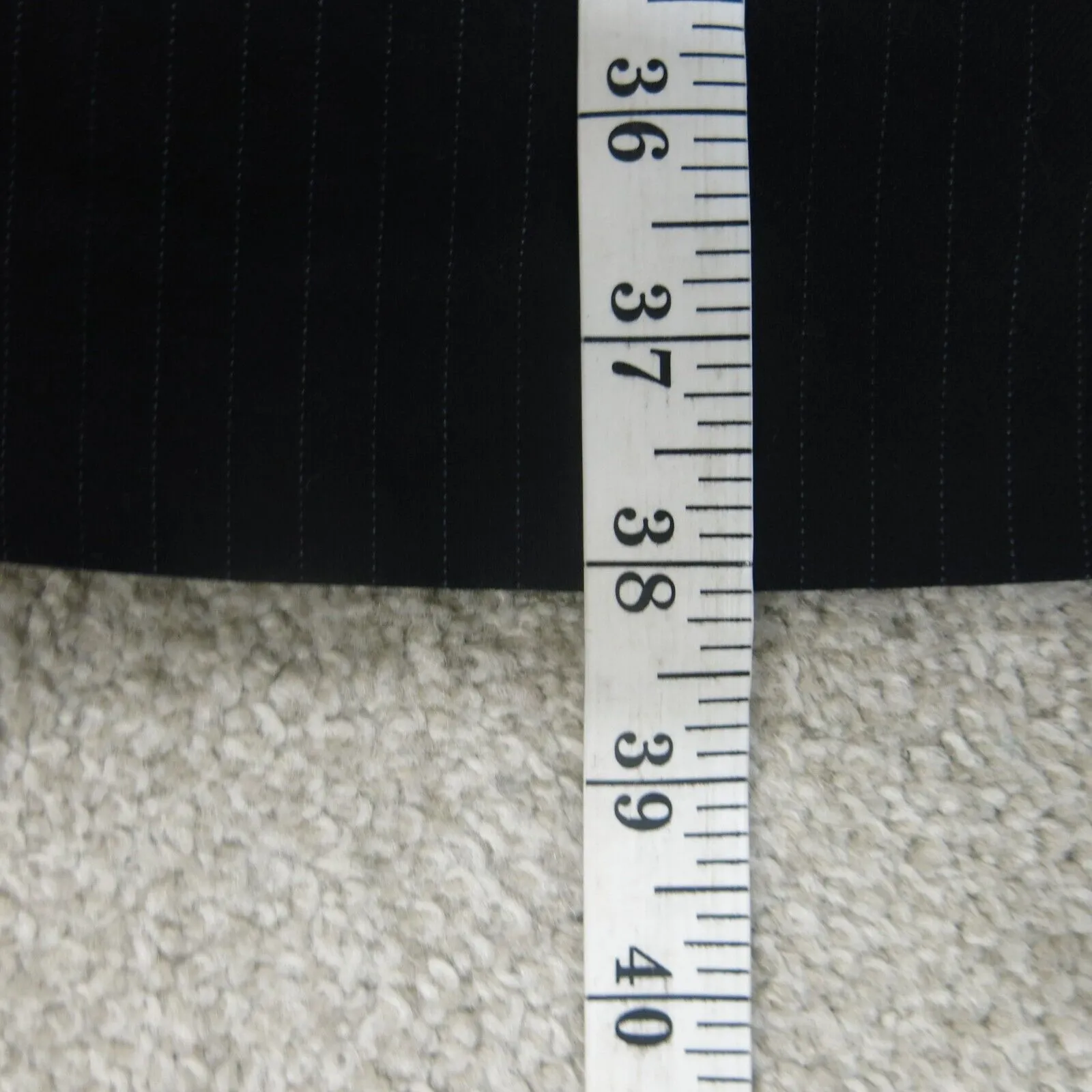 Banana Republic Pant Womens 8S Black Dress Martin Fit Stretch Straight Leg