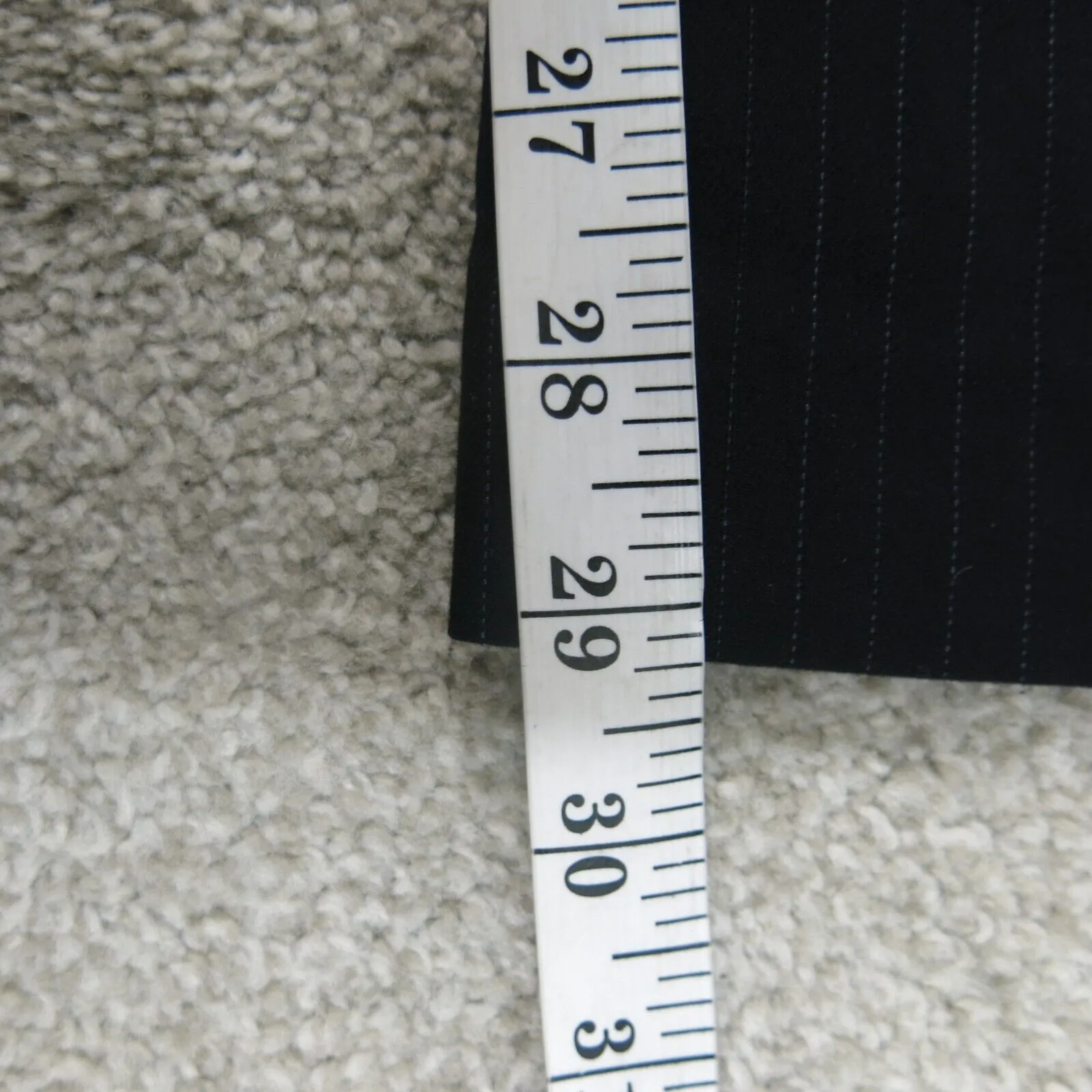 Banana Republic Pant Womens 8S Black Dress Martin Fit Stretch Straight Leg