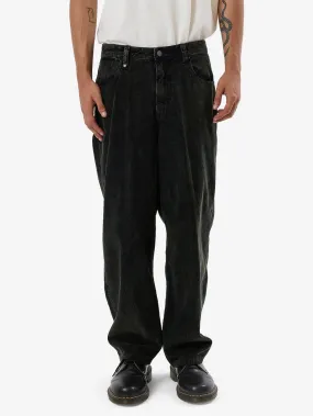 Big Slacker Cord Jean Black India Ink