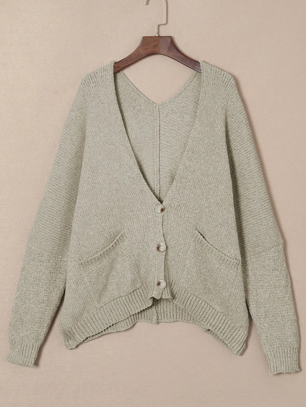 Button-Down Pocket Cardigan Coat