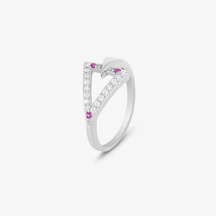 Celestial Triangle Ring