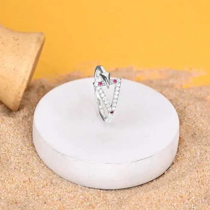Celestial Triangle Ring