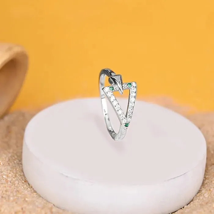 Celestial Triangle Ring