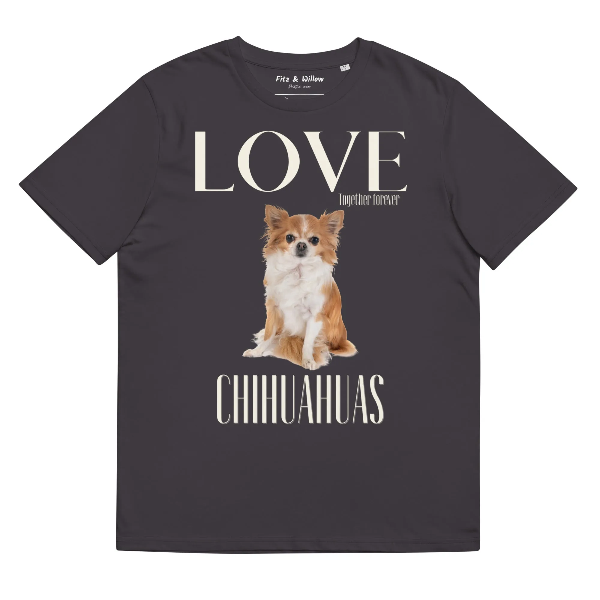 Chihuahua lovers, organic cotton t-shirt
