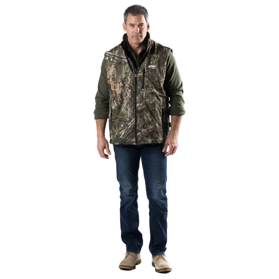 Colorado Mens Heated Hunting Vest - Mossy Oak® Camo by Gobi Heat