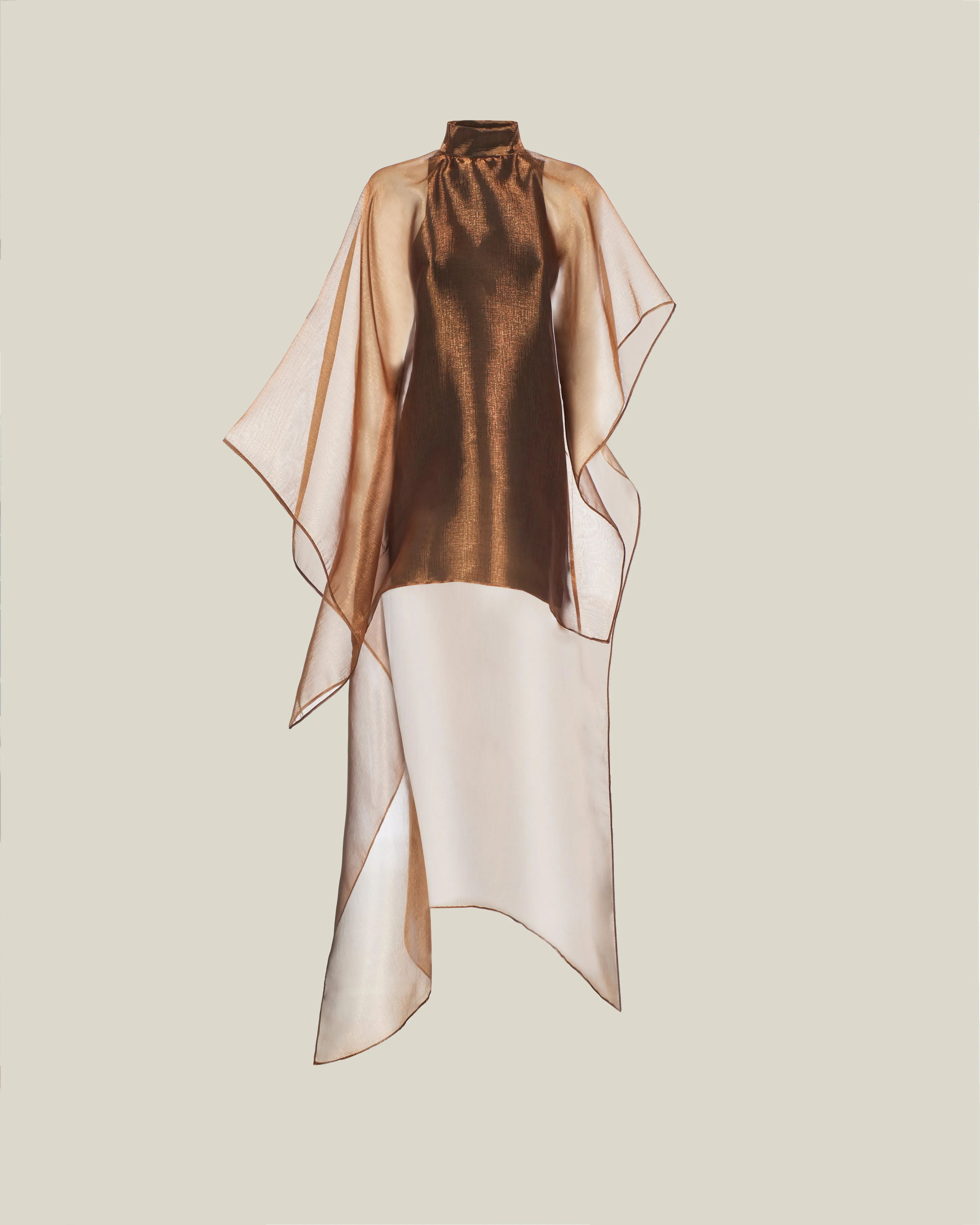 Dallas Metallic Kaftan in Bronze