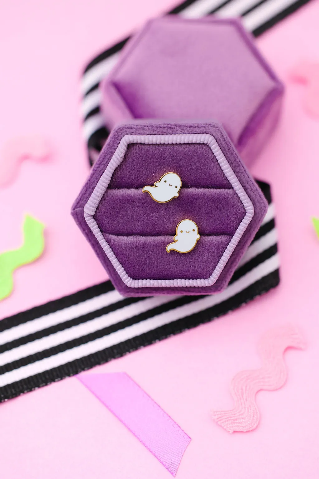 Ghost Stud Earrings