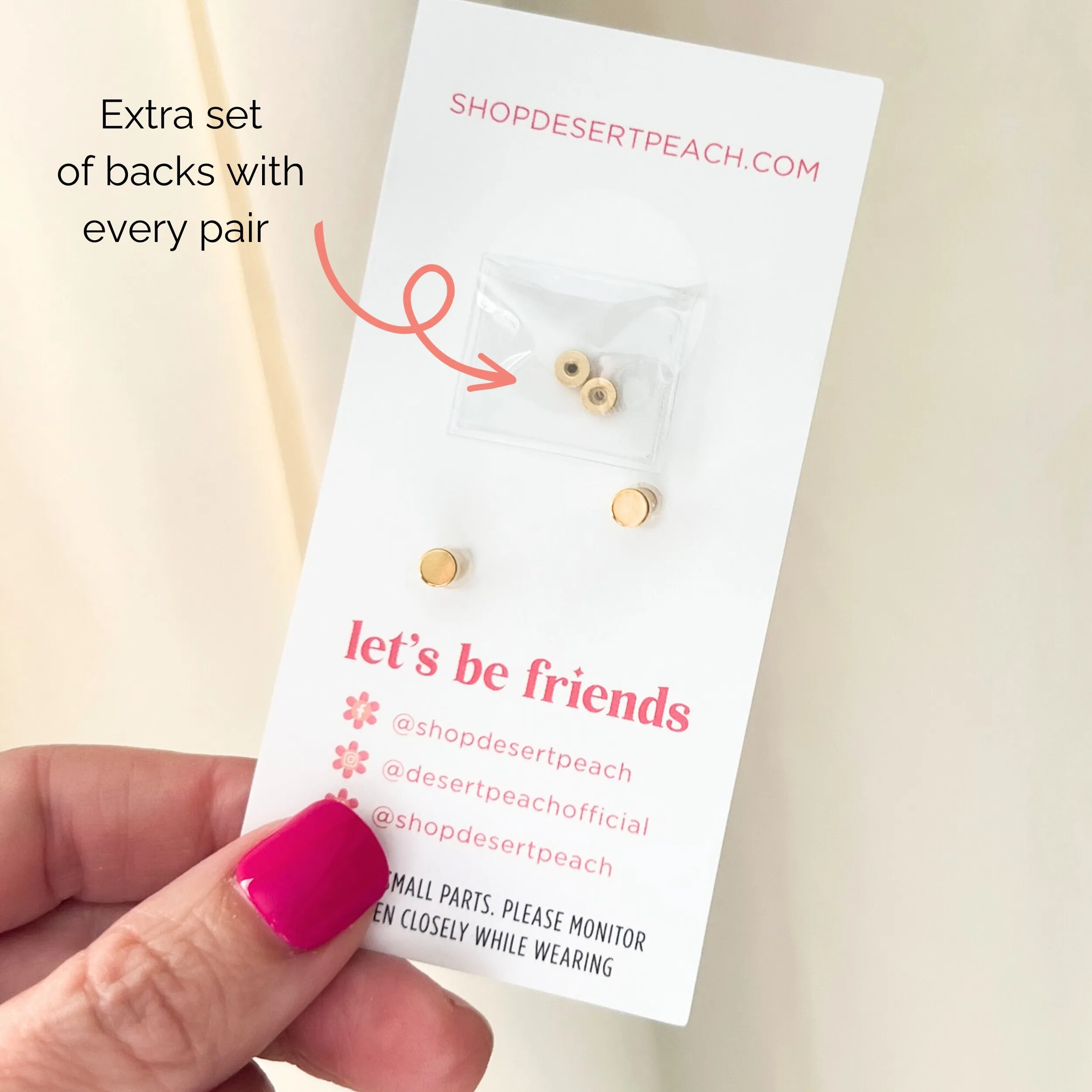 Ghost Stud Earrings