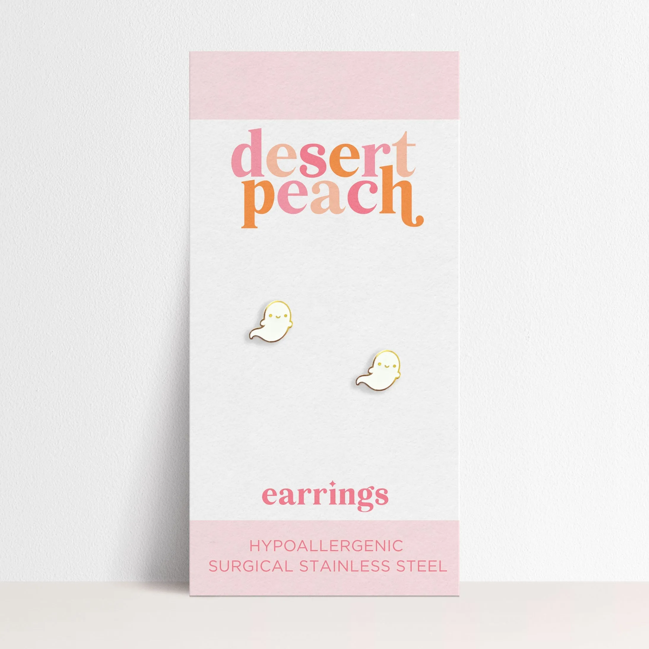 Ghost Stud Earrings