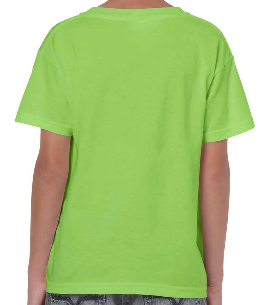 Gildan Heavy Cotton T-Shirt (Childrens) - Bright Colours