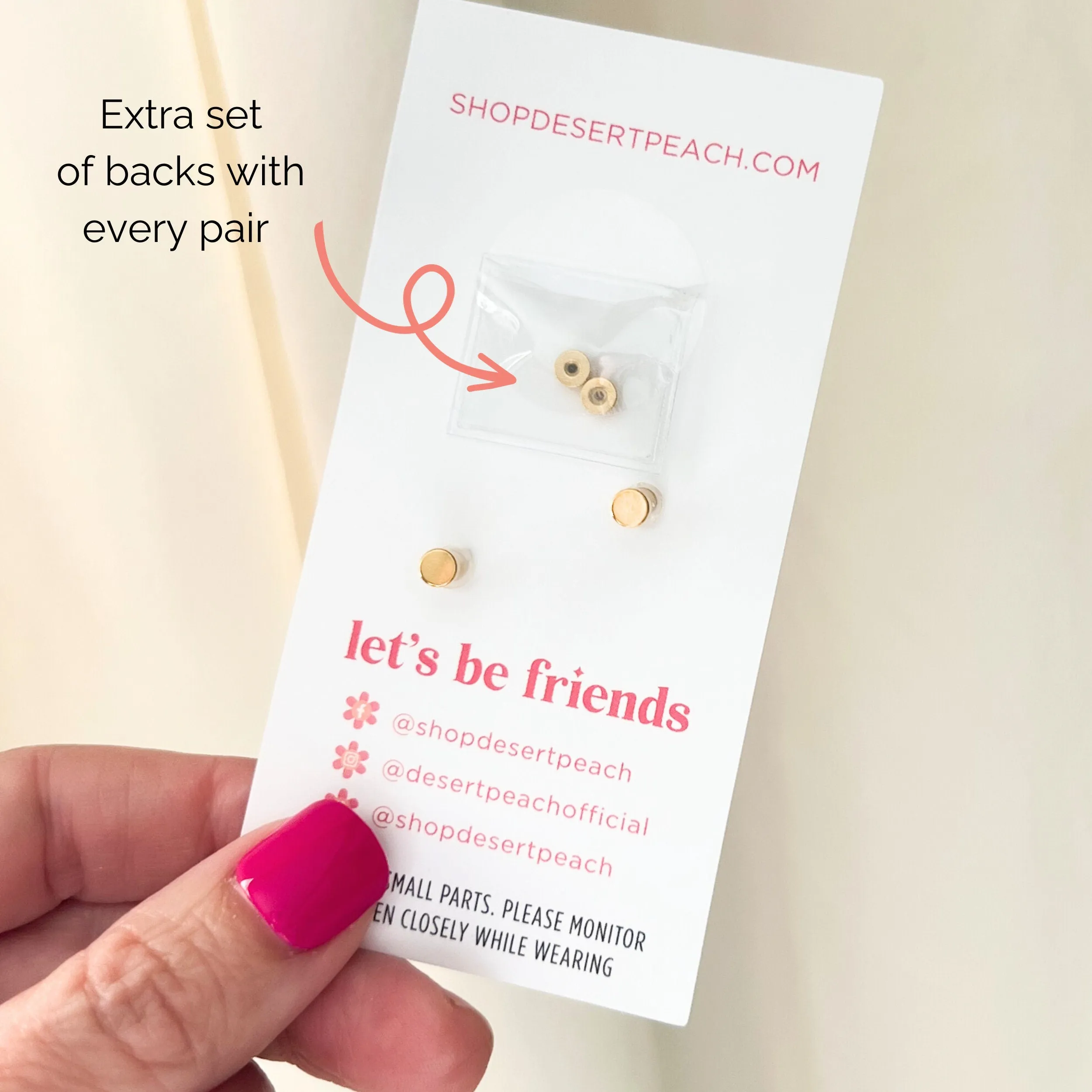 Gold Unicorn Stud Earrings