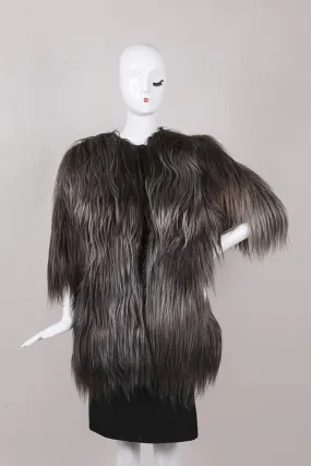 Grey Fur Coat