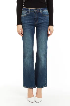 High Rise Bootcut Jeans