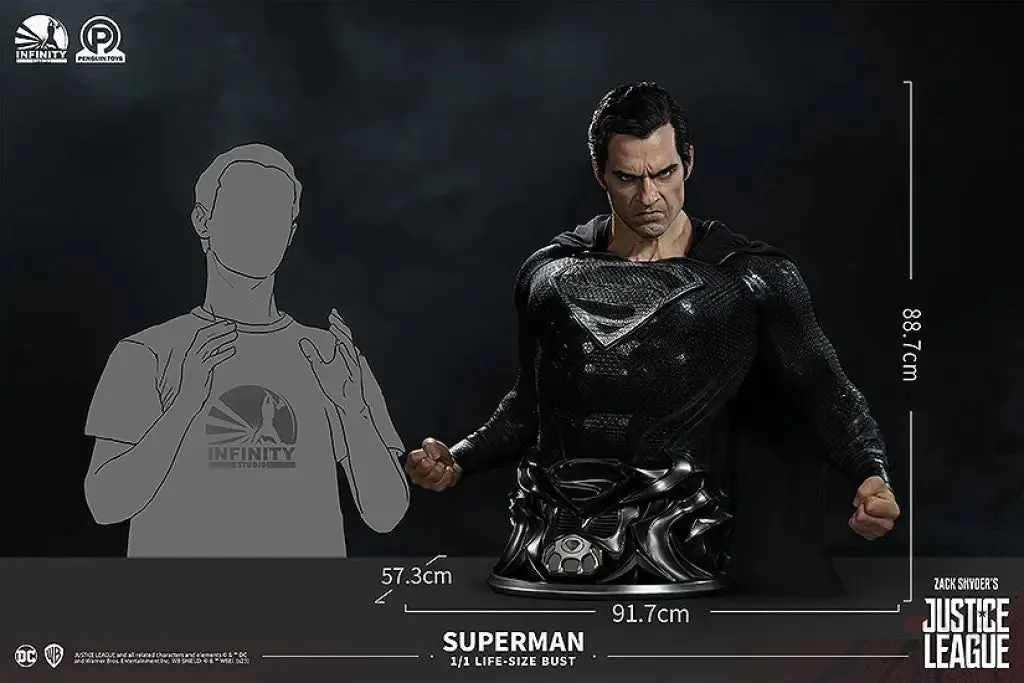 Infinity StudioxPenguin Toys - Zack Snyder's Justice League Superman Life Size Bust