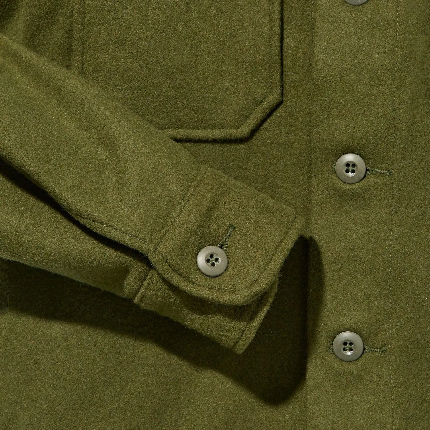 Korean Era Wool Field Shirt— Small