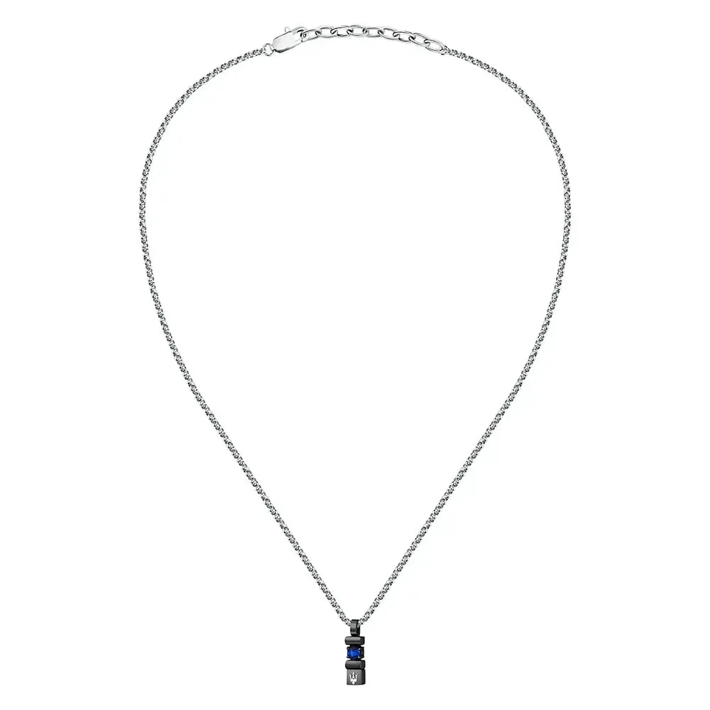 Men Black Necklace