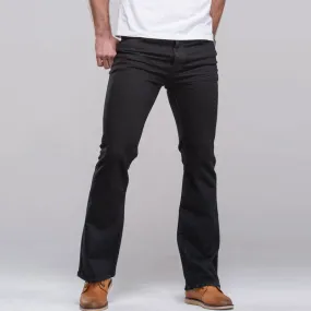 Men's Casual Jeans Micro-elastic Classic Washed Slim Fit Micro Horn