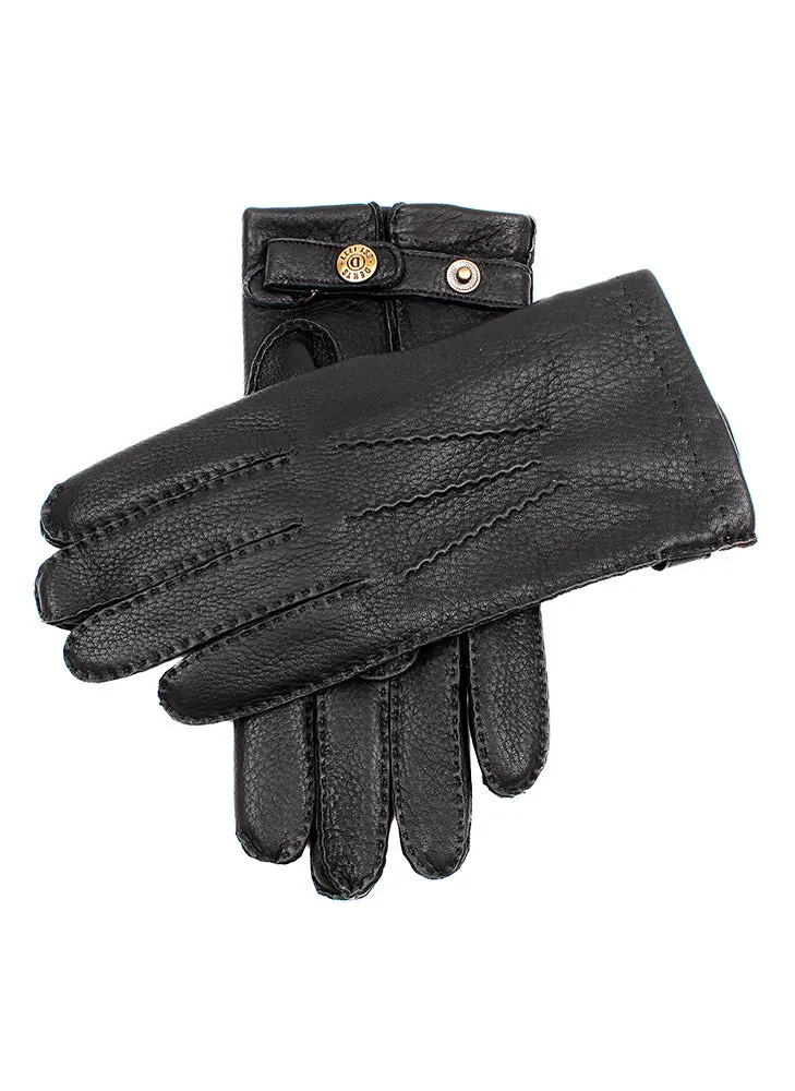 Men's Heritage Handsewn Three-Point Chamois-Lined Deerskin Leather Gloves