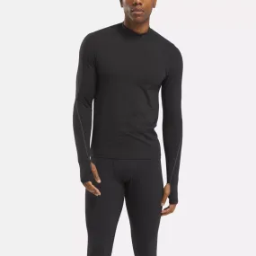 Men's Speed Base Layer Long Sleeve T-Shirt Featuring RBK-FIRE 