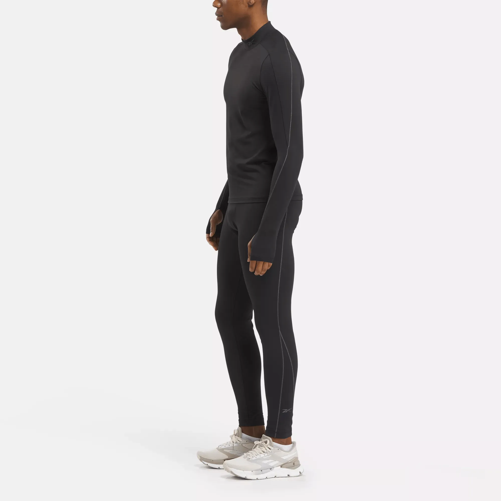 Men's Speed Base Layer Long Sleeve T-Shirt Featuring RBK-FIRE 