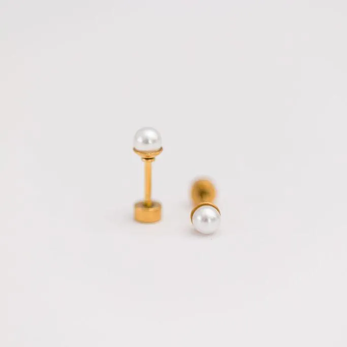 Pearl Stud Earrings