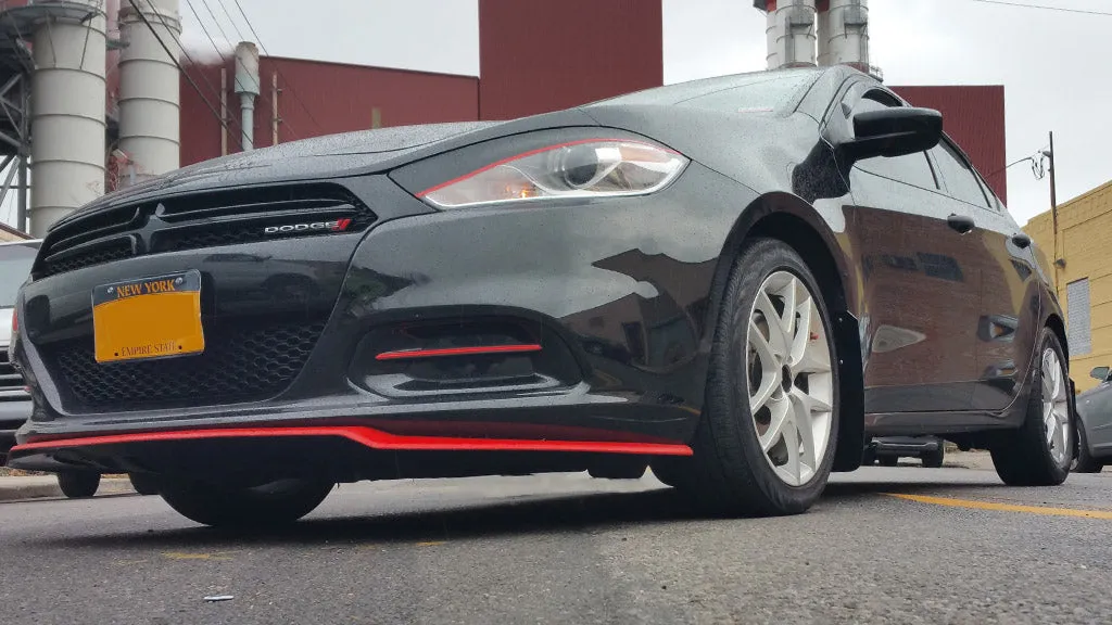 Rally Armor Mud Flaps Dodge Dart (2013-2016) Black or Pink