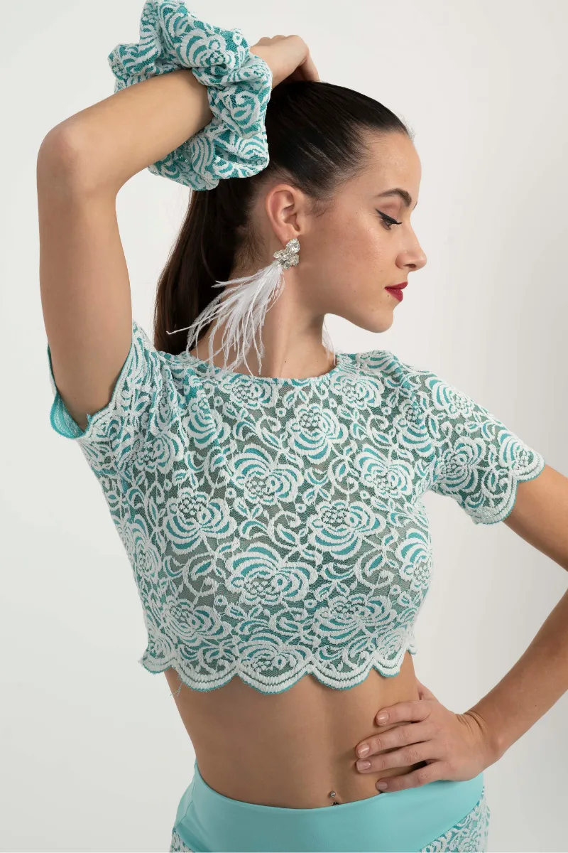 Seraphine White Tango Earrings