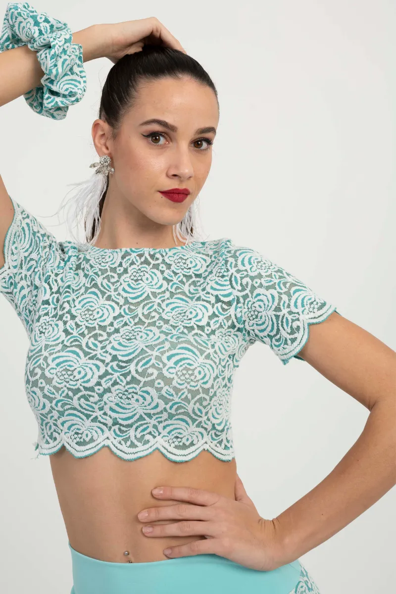 Seraphine White Tango Earrings