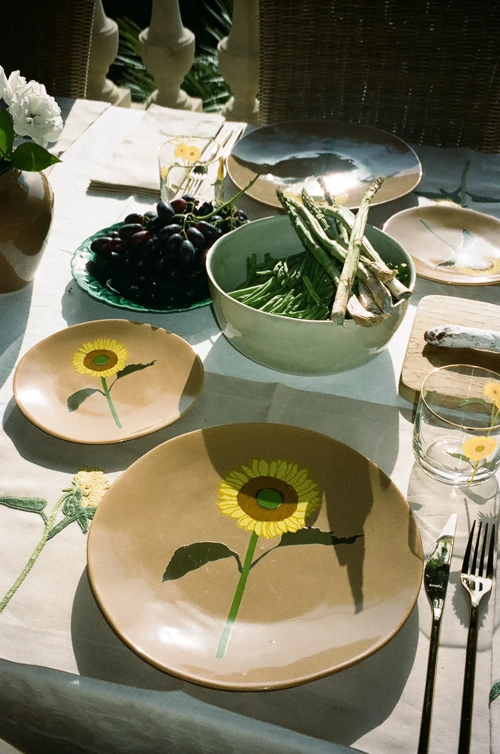 Set of 2 Hand-Embroidered Placemats