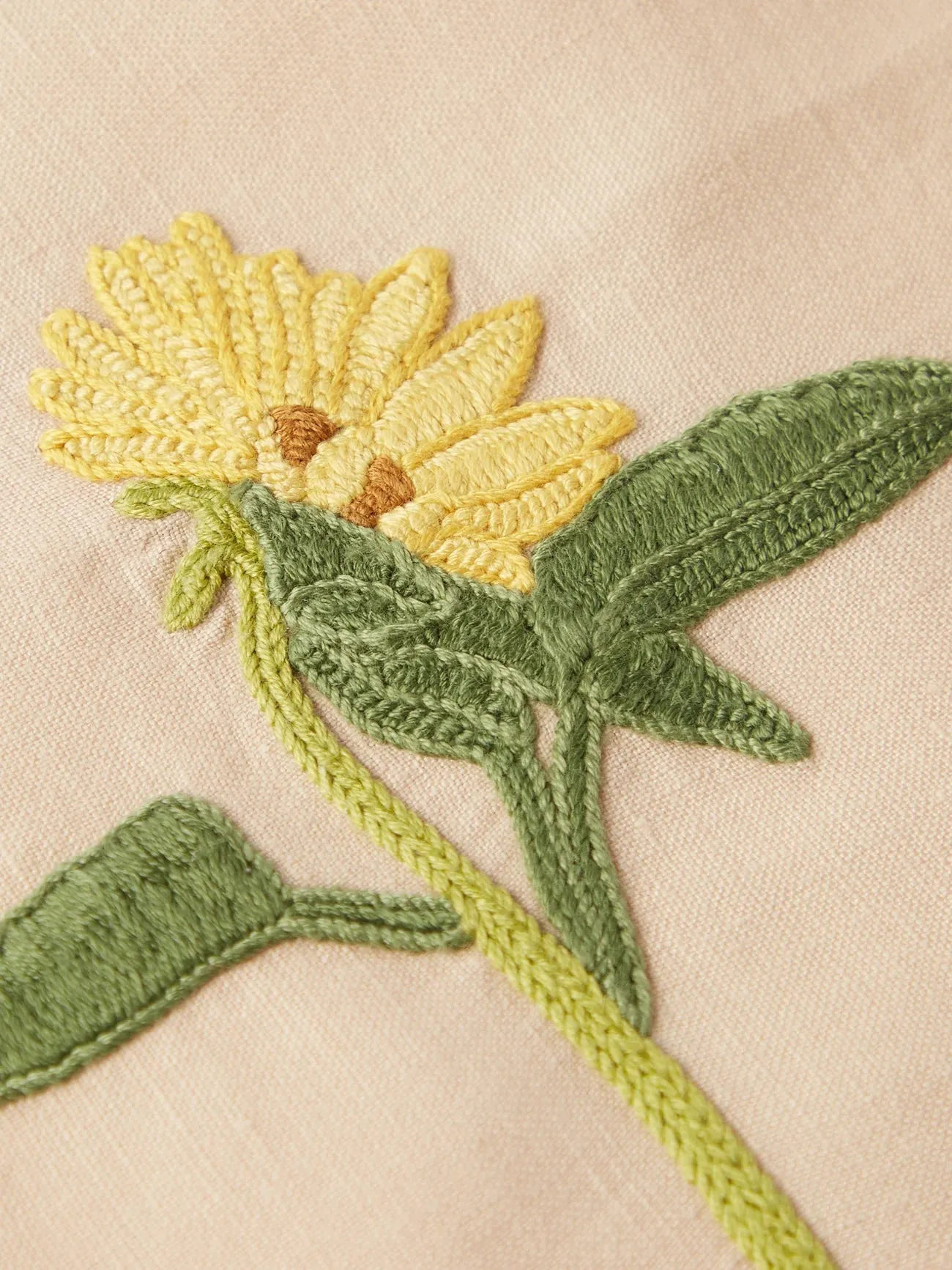 Set of 2 Hand-Embroidered Placemats