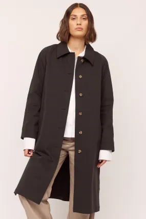 Stormy Coat - Washed Black