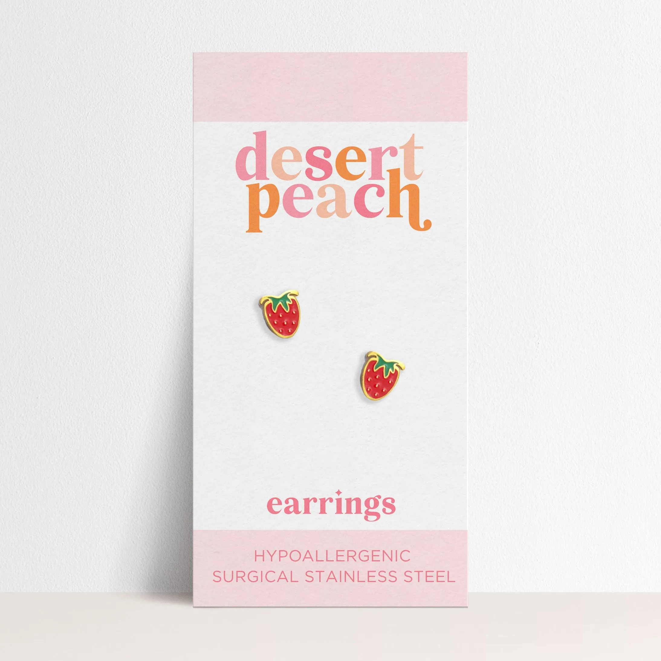 Strawberry Stud Earrings