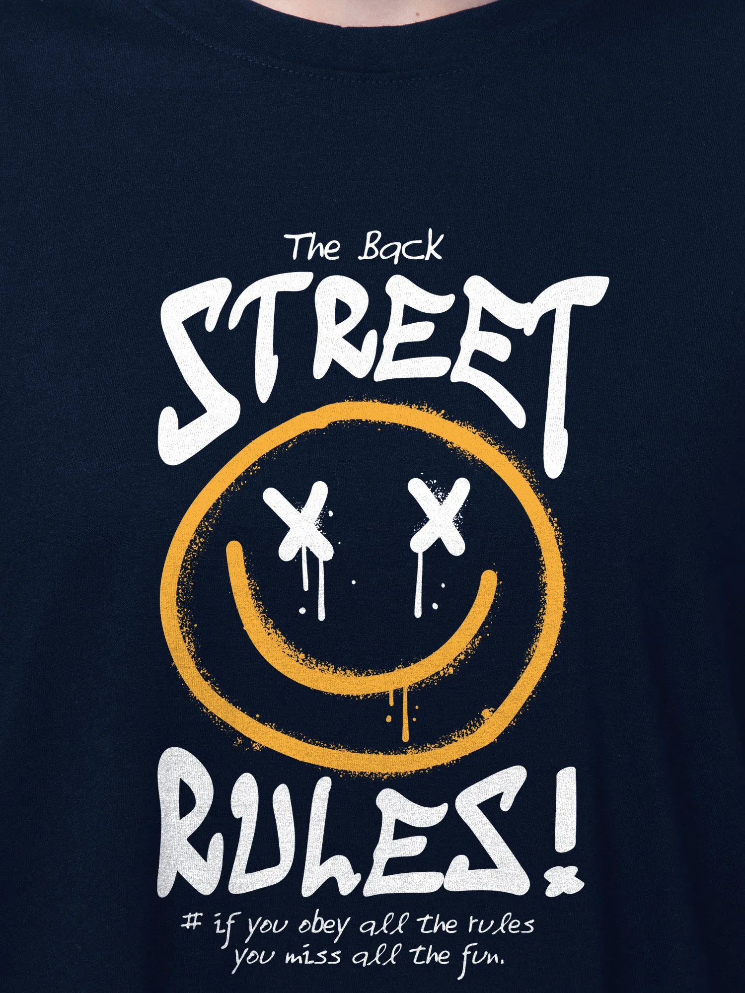 Street Rules Cotton Mens T Shirt and Shorts Combo Set (Plus Size)