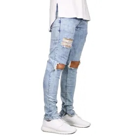 Stretched & Ripped Vintage Skinny Jeans