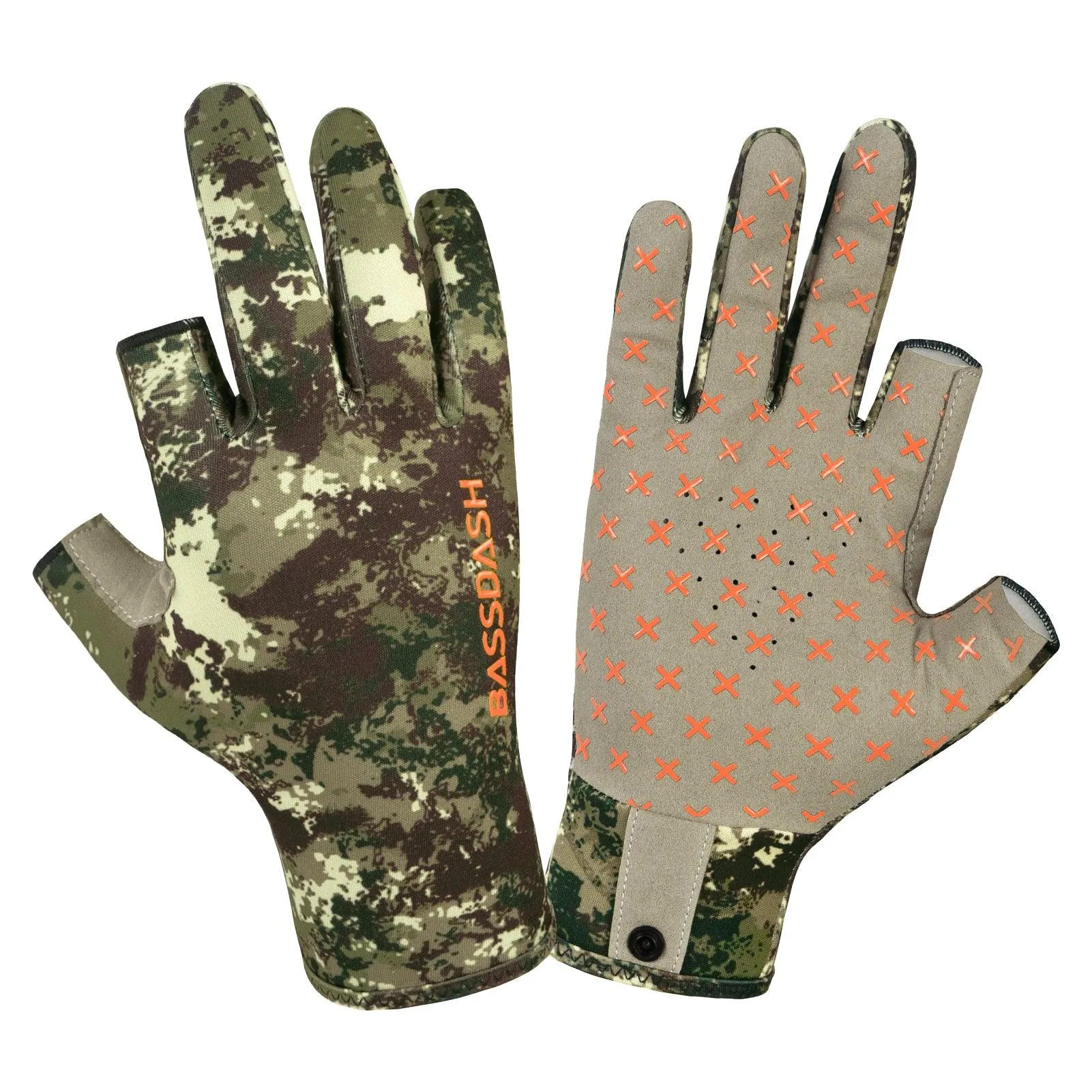 Unisex Fingerless Fleece Liner Hunting Gloves HG06