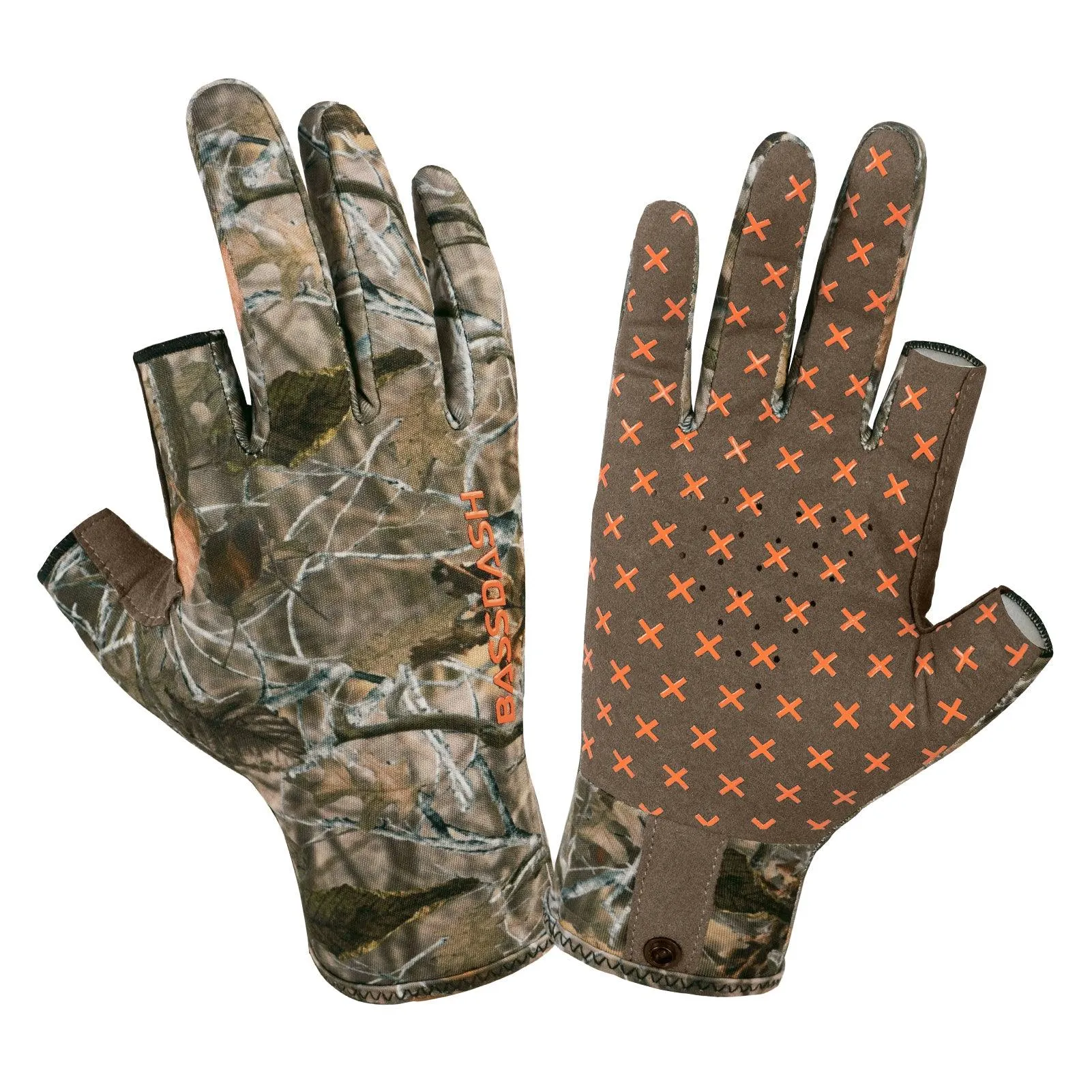 Unisex Fingerless Fleece Liner Hunting Gloves HG06