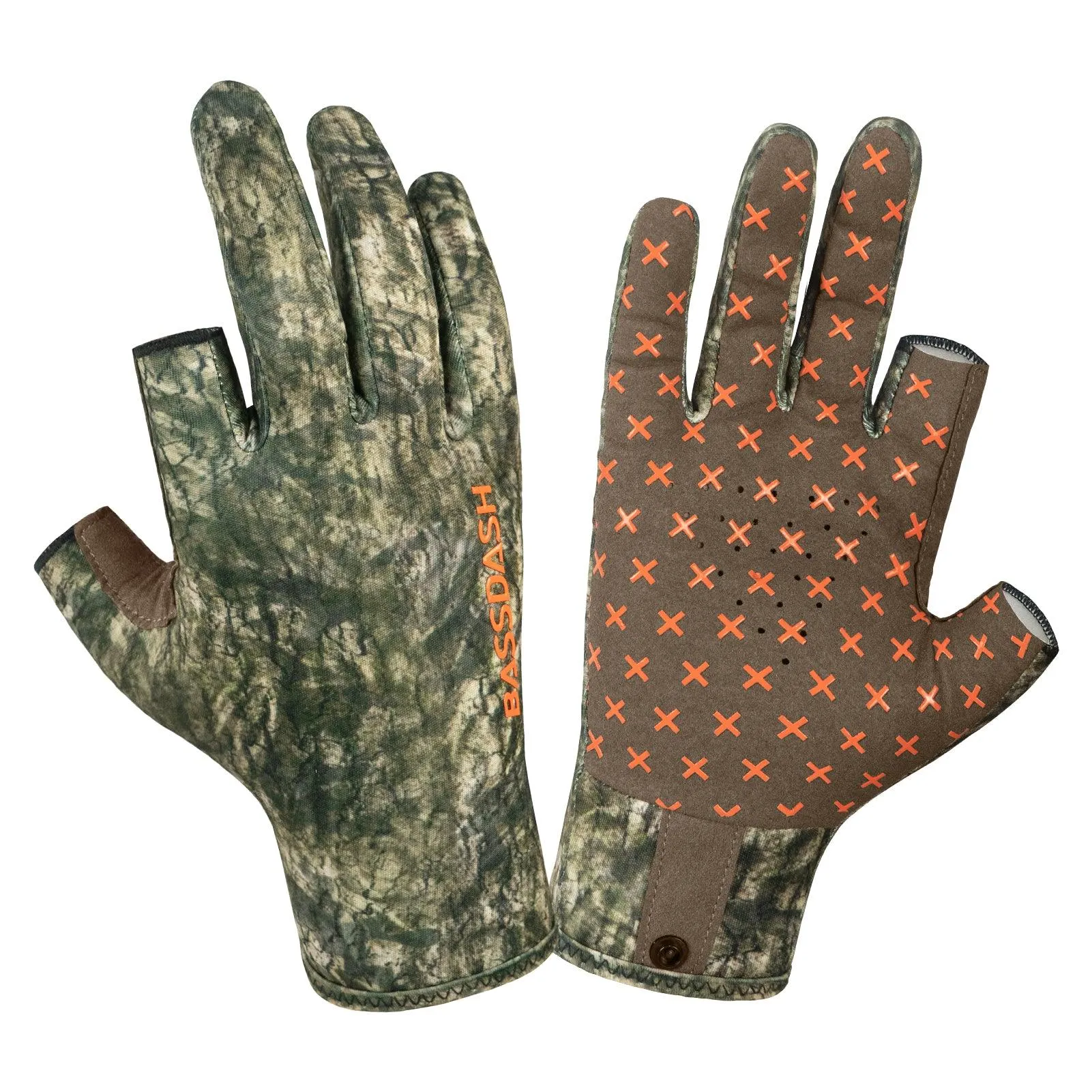 Unisex Fingerless Fleece Liner Hunting Gloves HG06