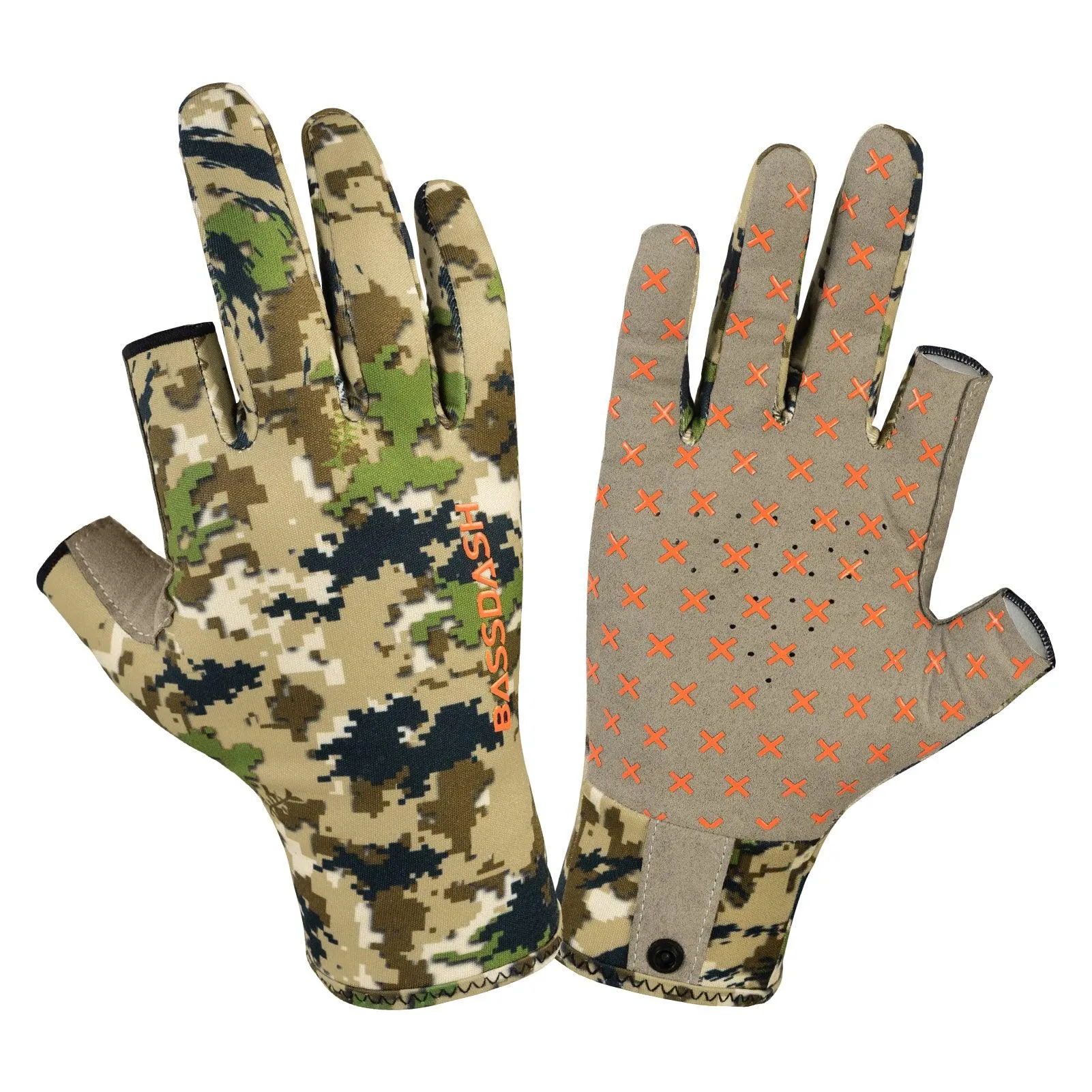 Unisex Fingerless Fleece Liner Hunting Gloves HG06
