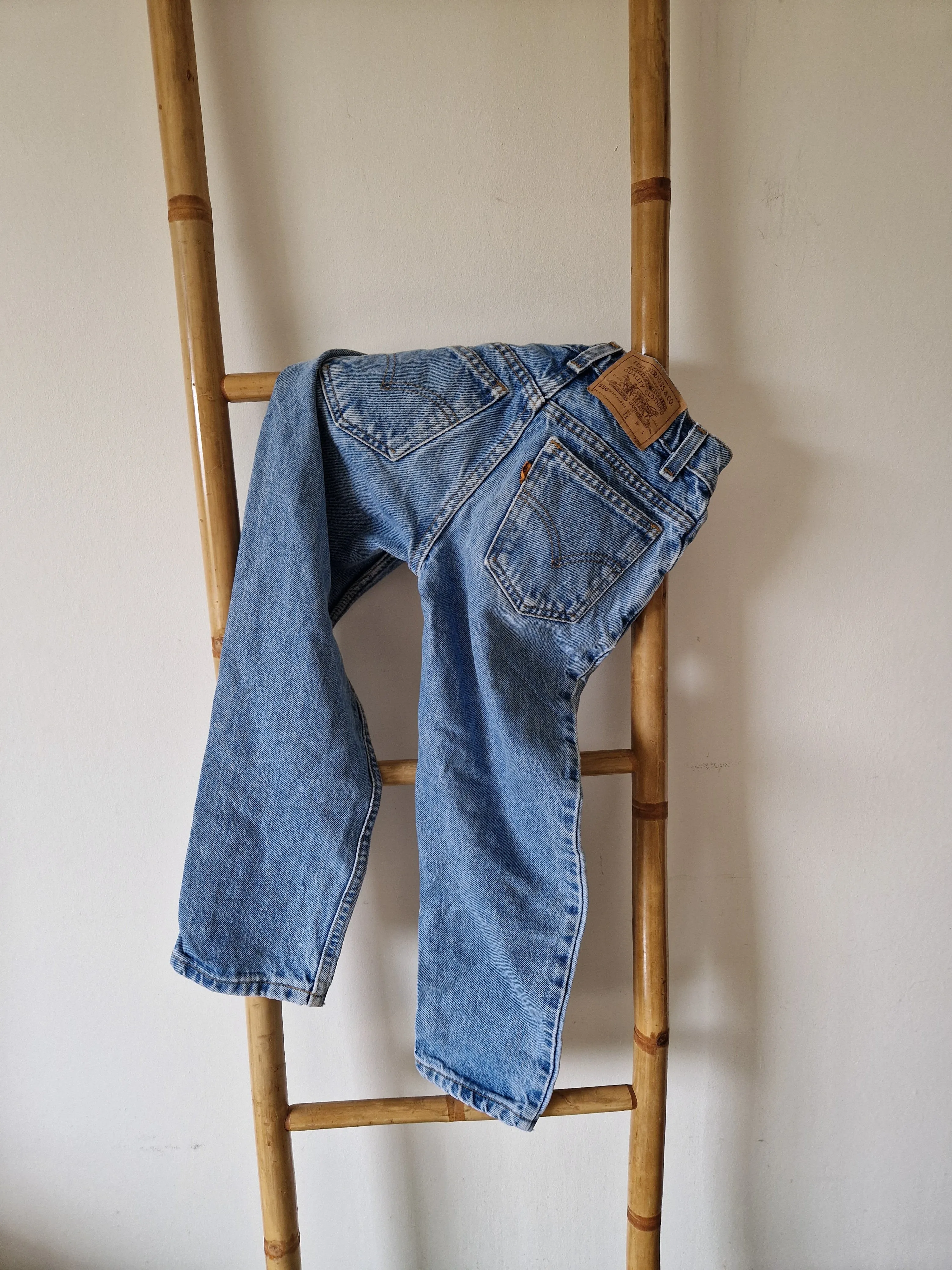 Vintage Levi's orange tab 550 jeans 6-7 år