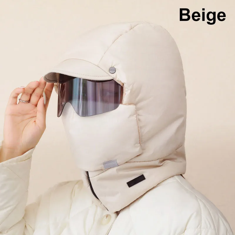 Winter Hot Sale 49% OFFWindproof Full Cover Outdoor Riding Mask with Glasses
