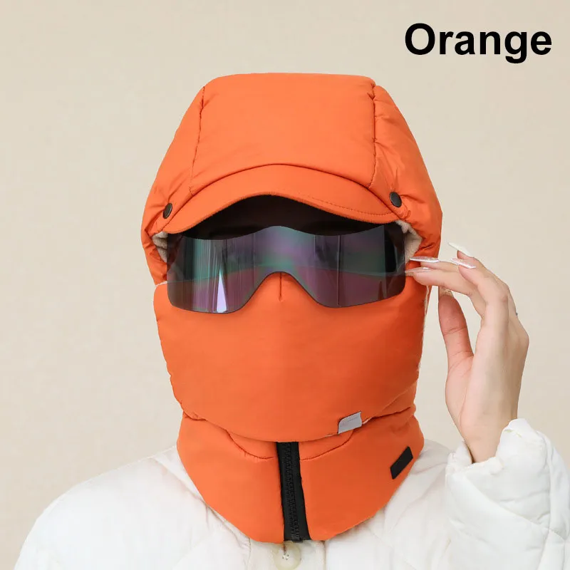 Winter Hot Sale 49% OFFWindproof Full Cover Outdoor Riding Mask with Glasses