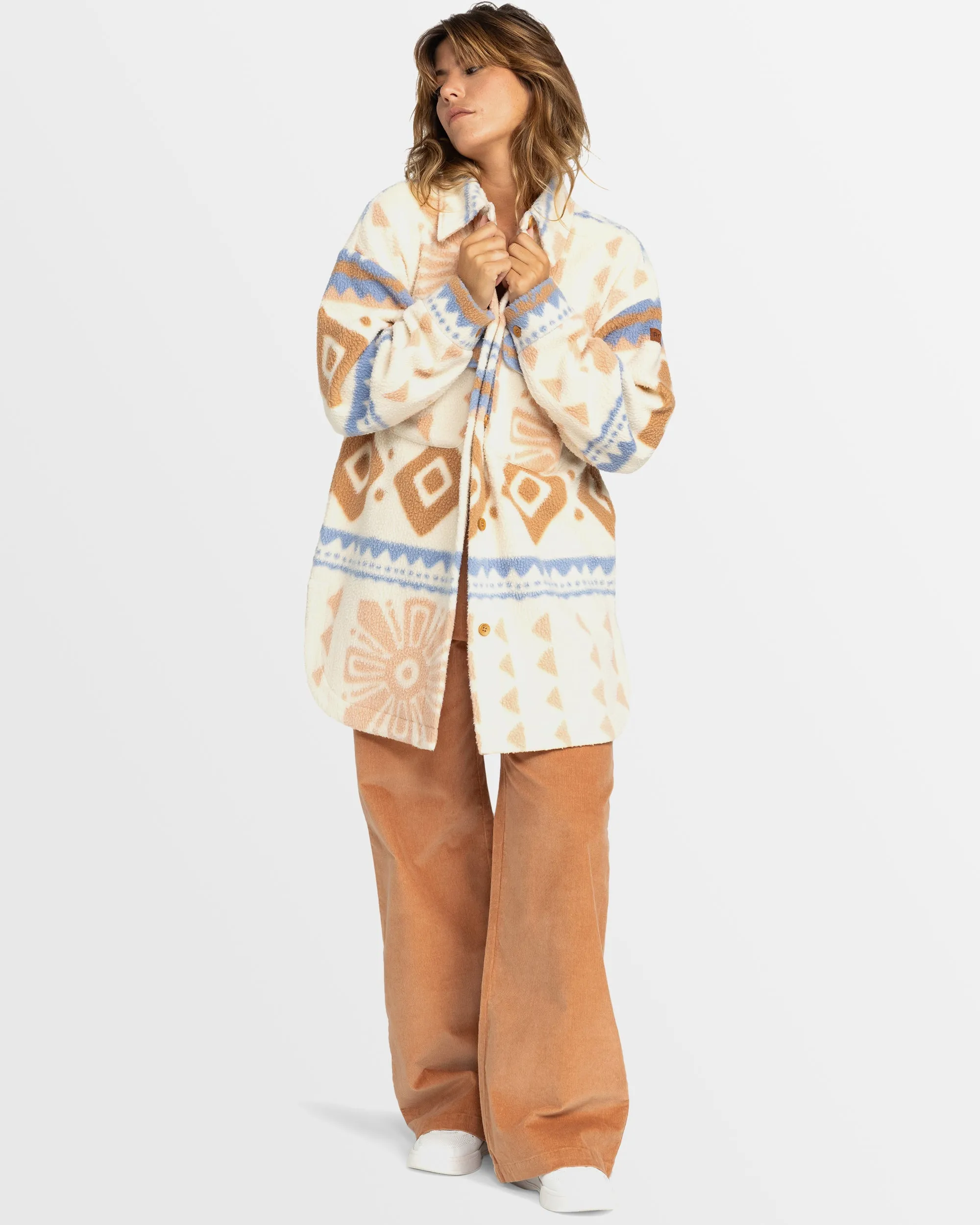 Womens Morning Crush  Polar Shacket